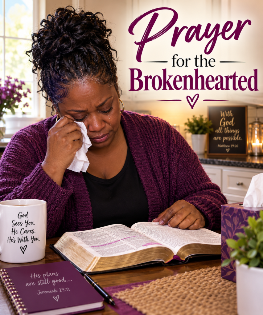 prayer for the brokenhearted